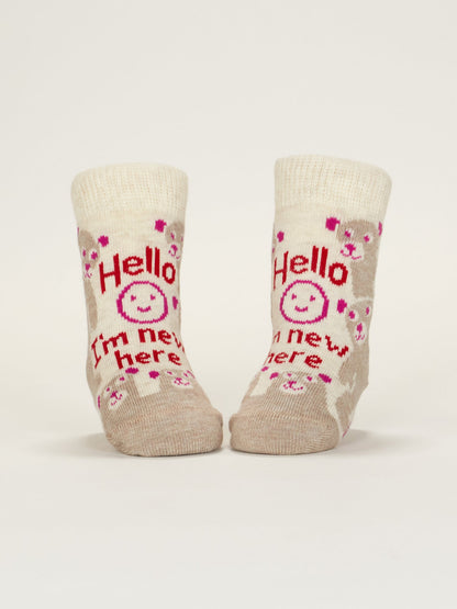 I'm New/Screaming Baby Socks by Blue Q – image 4