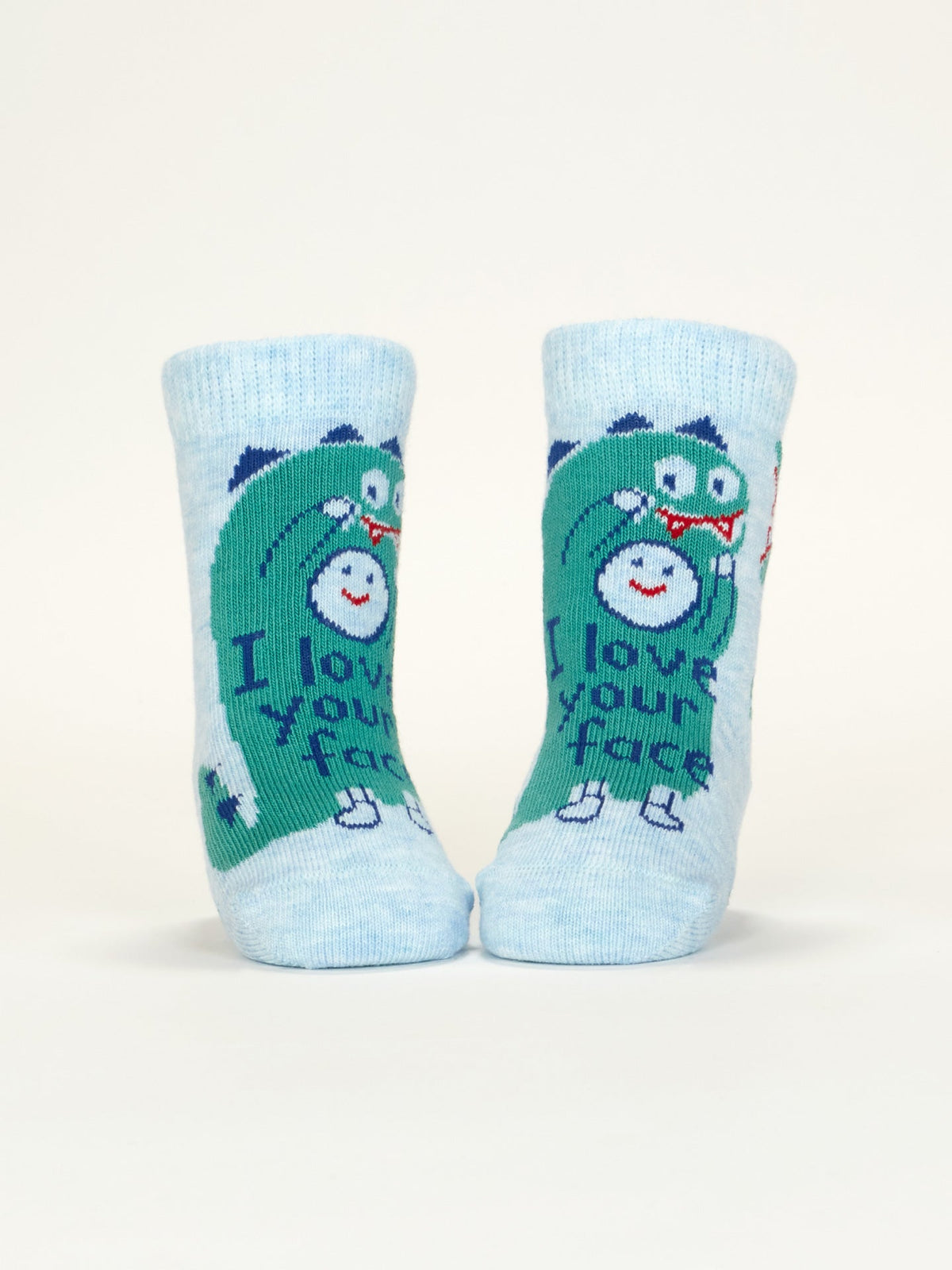 Your Face/ Drop Me Baby Socks by Blue Q – image 4