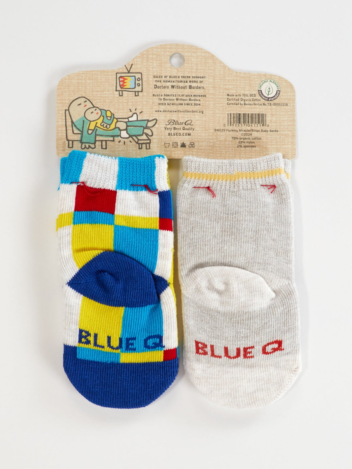 Miracle/Binge Watch Baby Socks by Blue Q – image 2