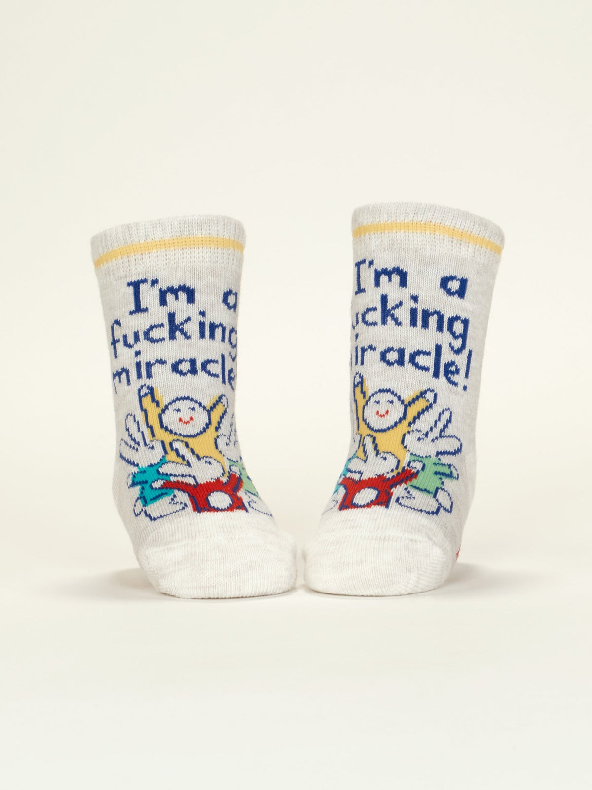 Miracle/Binge Watch Baby Socks by Blue Q – image 4