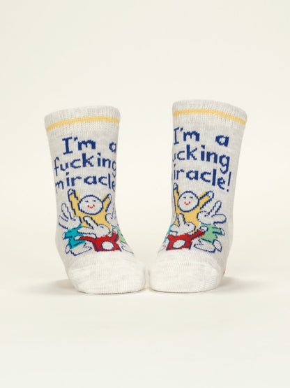 Miracle/Binge Watch Baby Socks by Blue Q – image 4