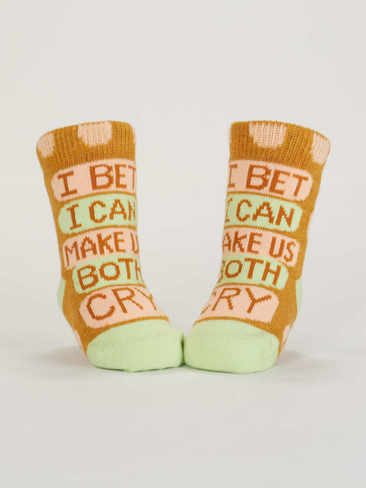 Cuddle Bug/Both Cry Baby Socks by Blue Q – image 5