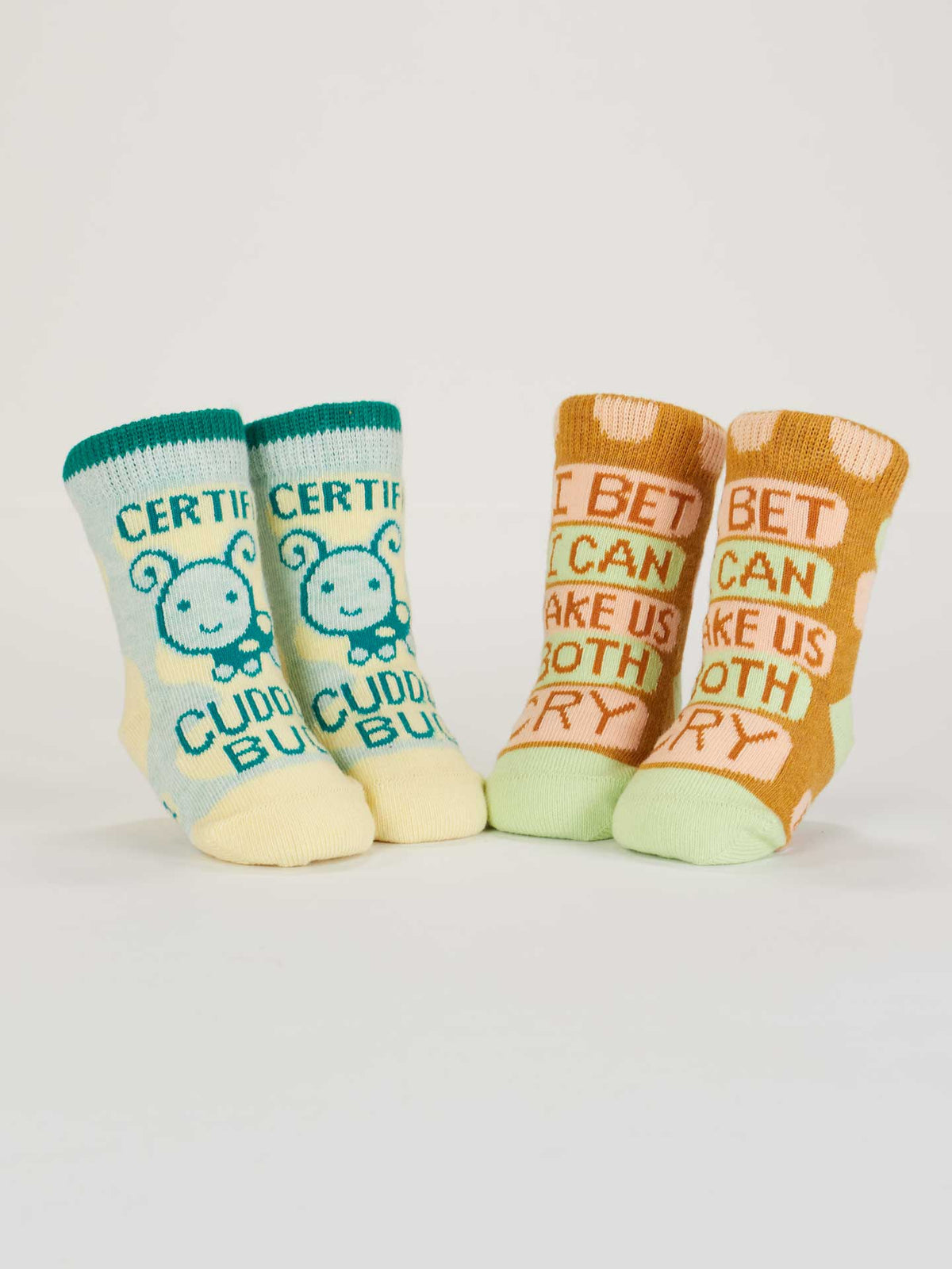 Cuddle Bug/Both Cry Baby Socks by Blue Q – image 3