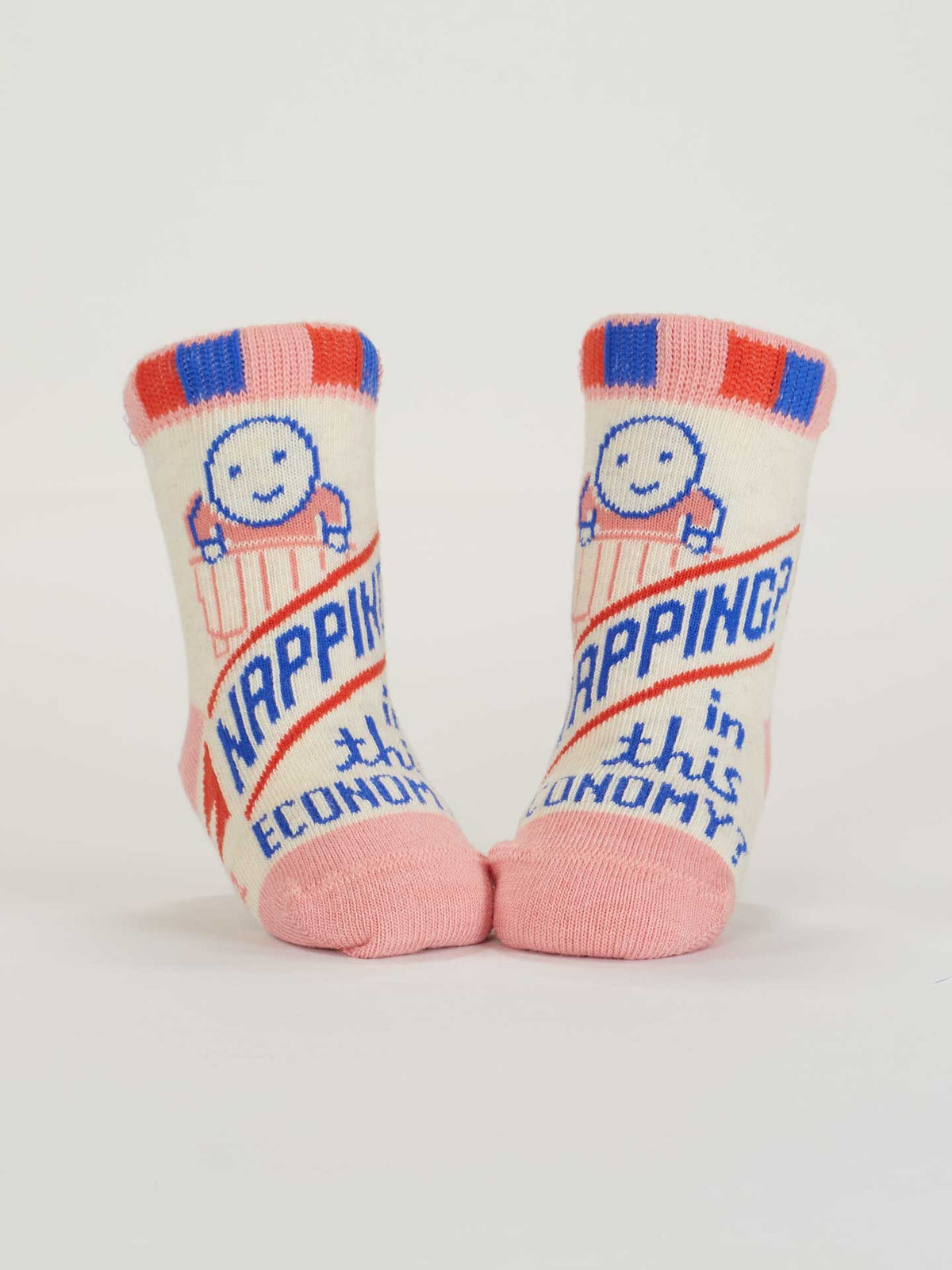 Napping/PoopMachine Baby Socks by Blue Q – image 4