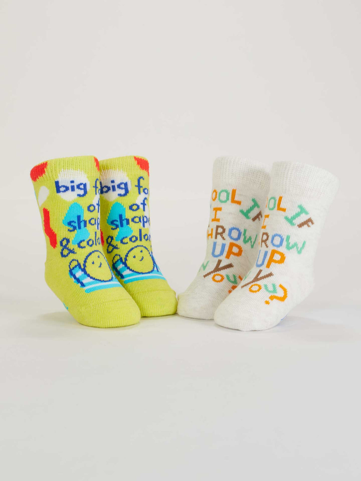 ShapesColors/ThrowUp BabySocks by Blue Q – image 3