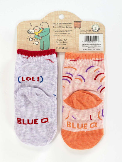 Hear Me Giggle/Sleep BabySocks by Blue Q – image 2