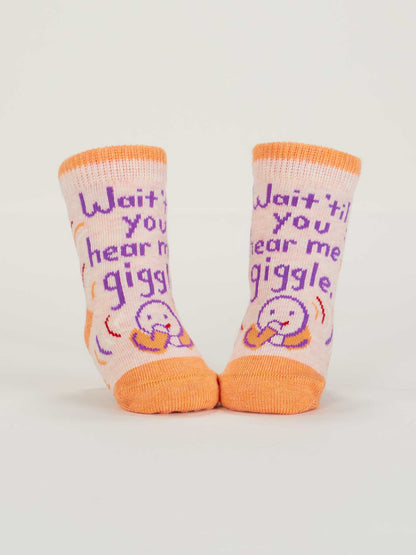 Hear Me Giggle/Sleep BabySocks by Blue Q – image 4