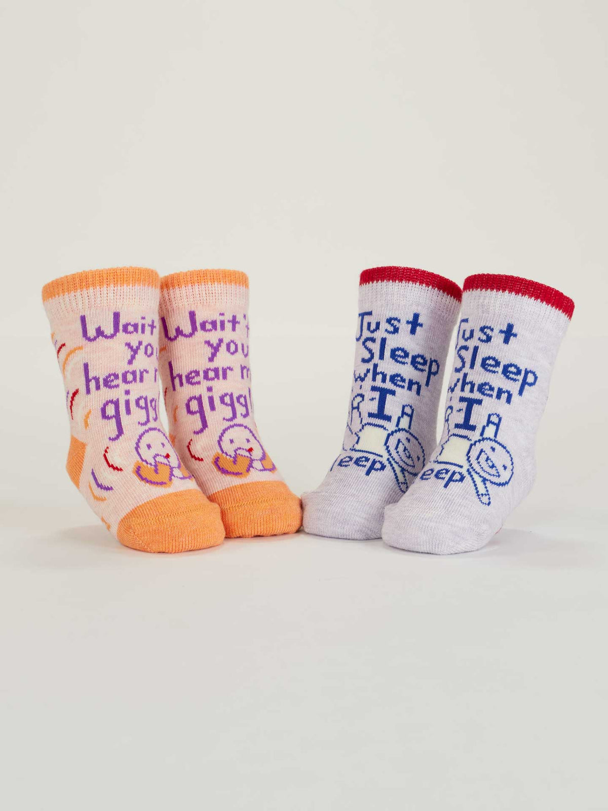 Hear Me Giggle/Sleep BabySocks by Blue Q – image 3