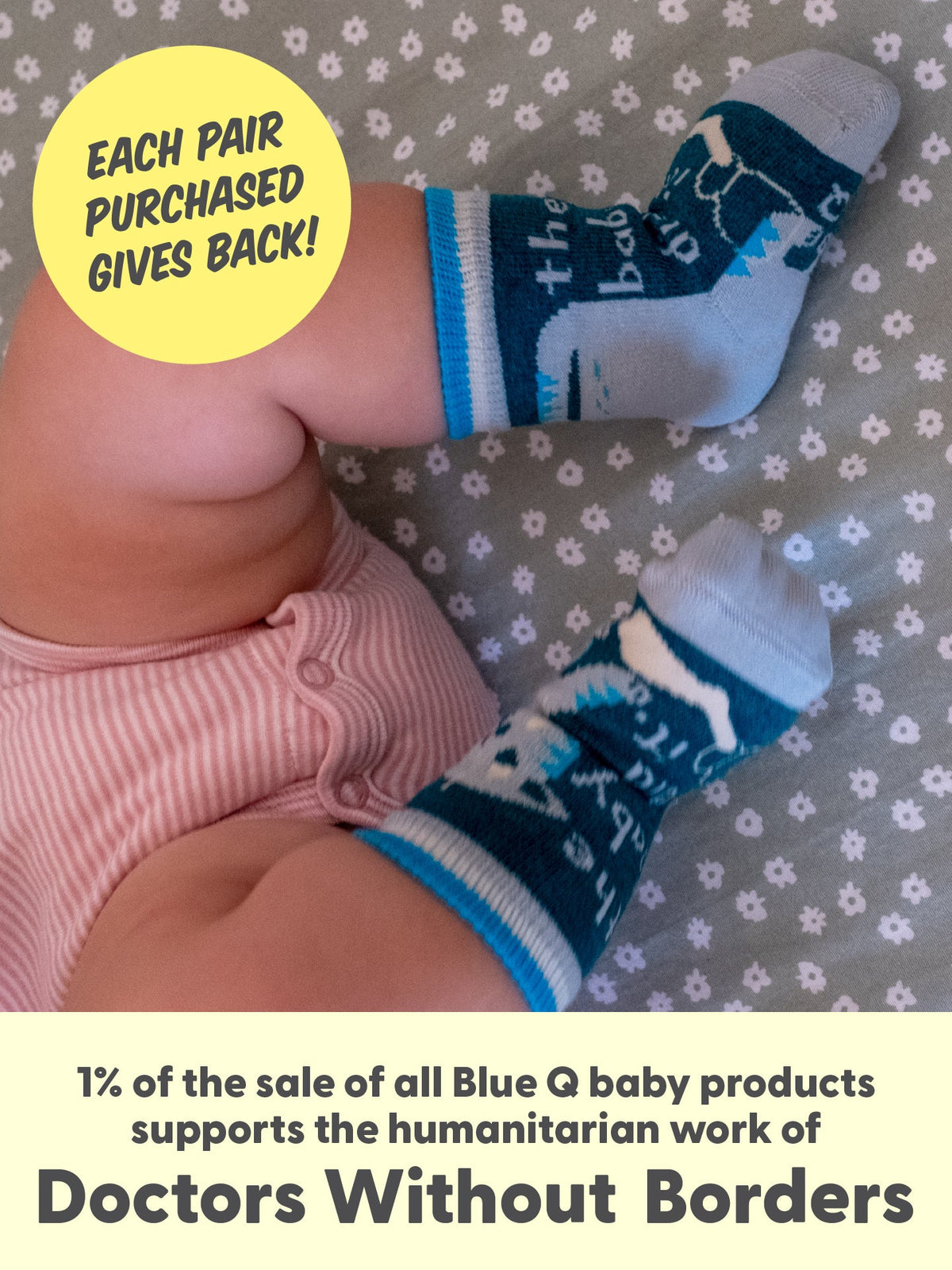 Cat Lover Jr./ The Baby Did It. Baby Socks by Blue Q – image 10