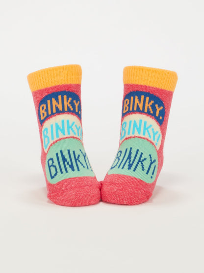 SW235 I Don't Know What I Want/ Binky! Binky! Binky! Baby Socks