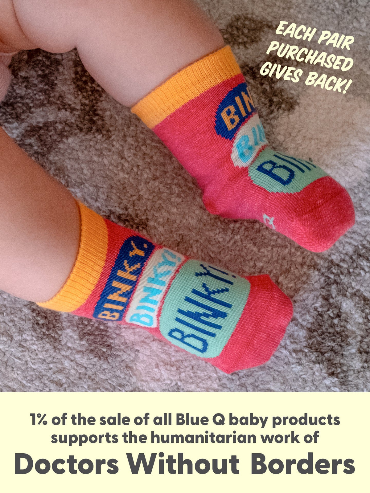 I Don't Know What I Want/ Binky! Binky! Binky! Baby Socks by Blue Q – image 10