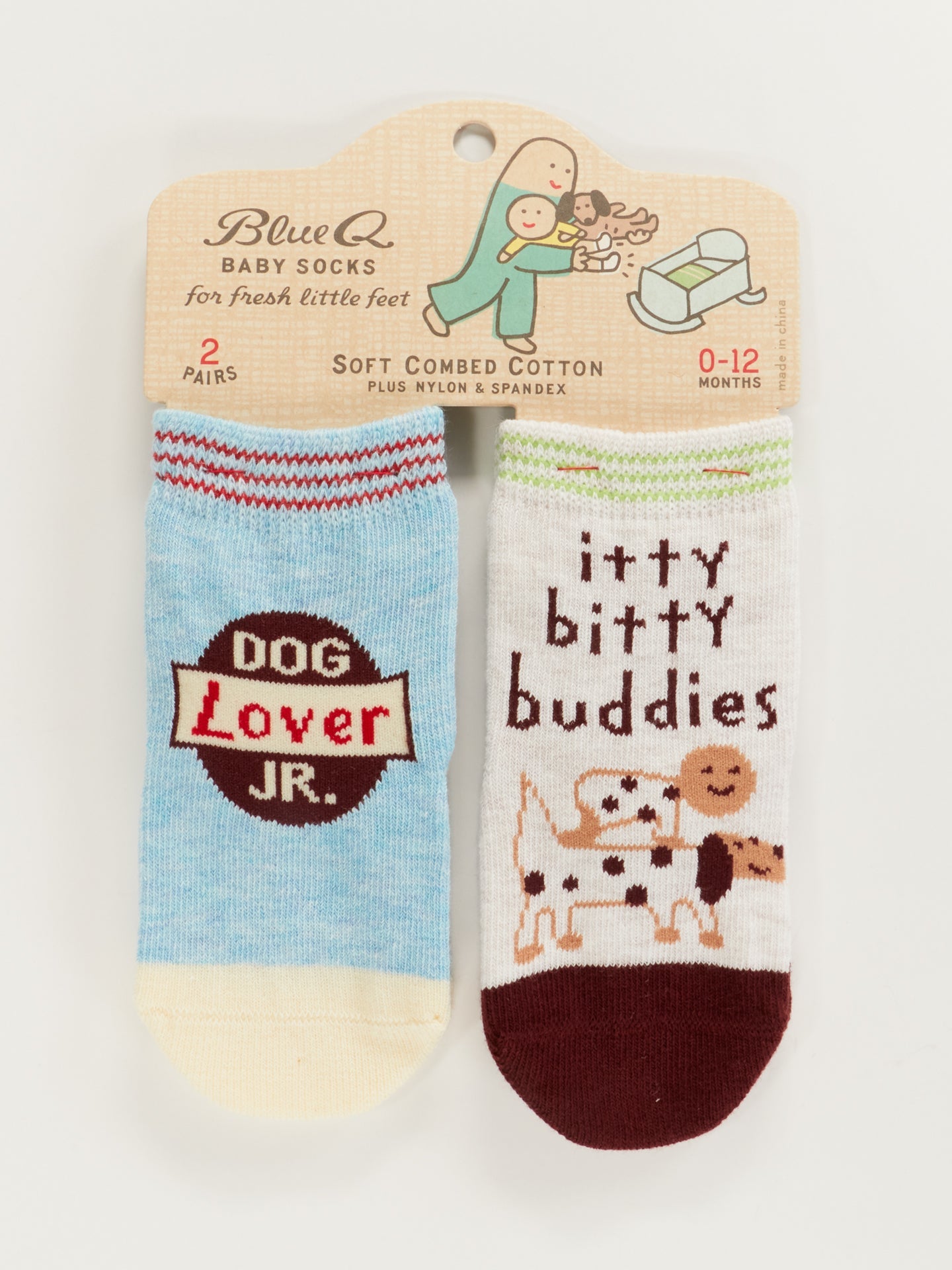 SW236 Dog Lover Jr./ Itty Bitty Buddies Baby Socks