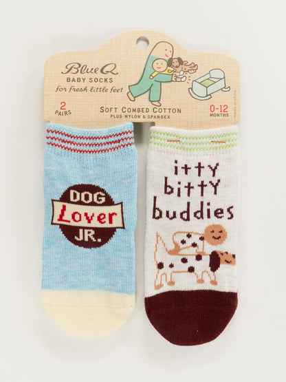 SW236 Dog Lover Jr./ Itty Bitty Buddies Baby Socks