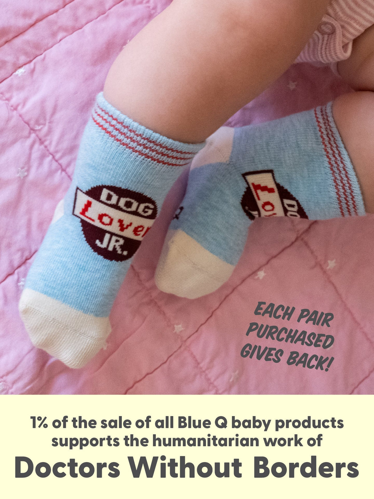 Dog Lover Jr./ Itty Bitty Buddies Baby Socks by Blue Q – image 10