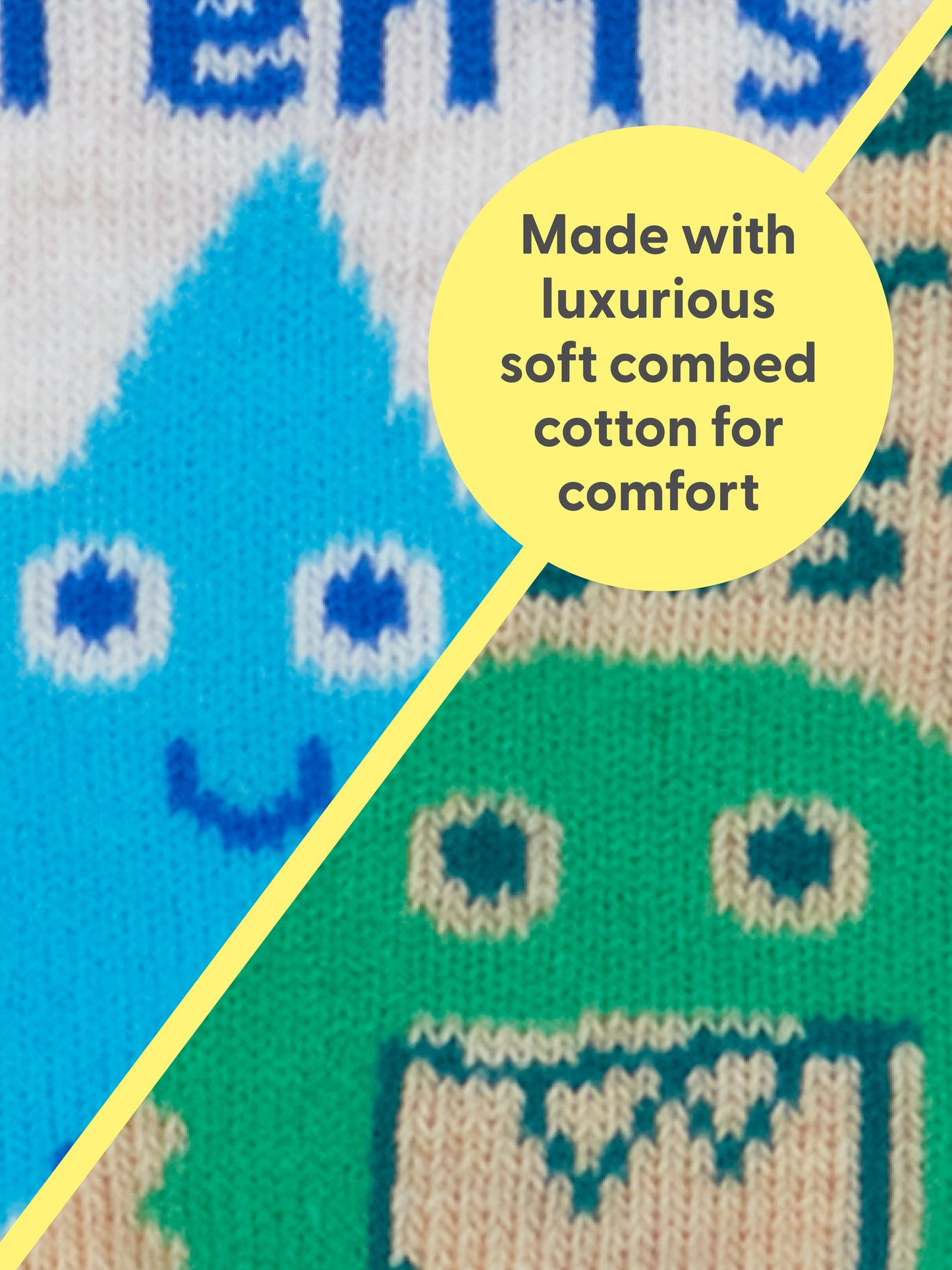 Great With Parents/ I'm Not Fussy You're Fussy Baby Socks by Blue Q – image 3