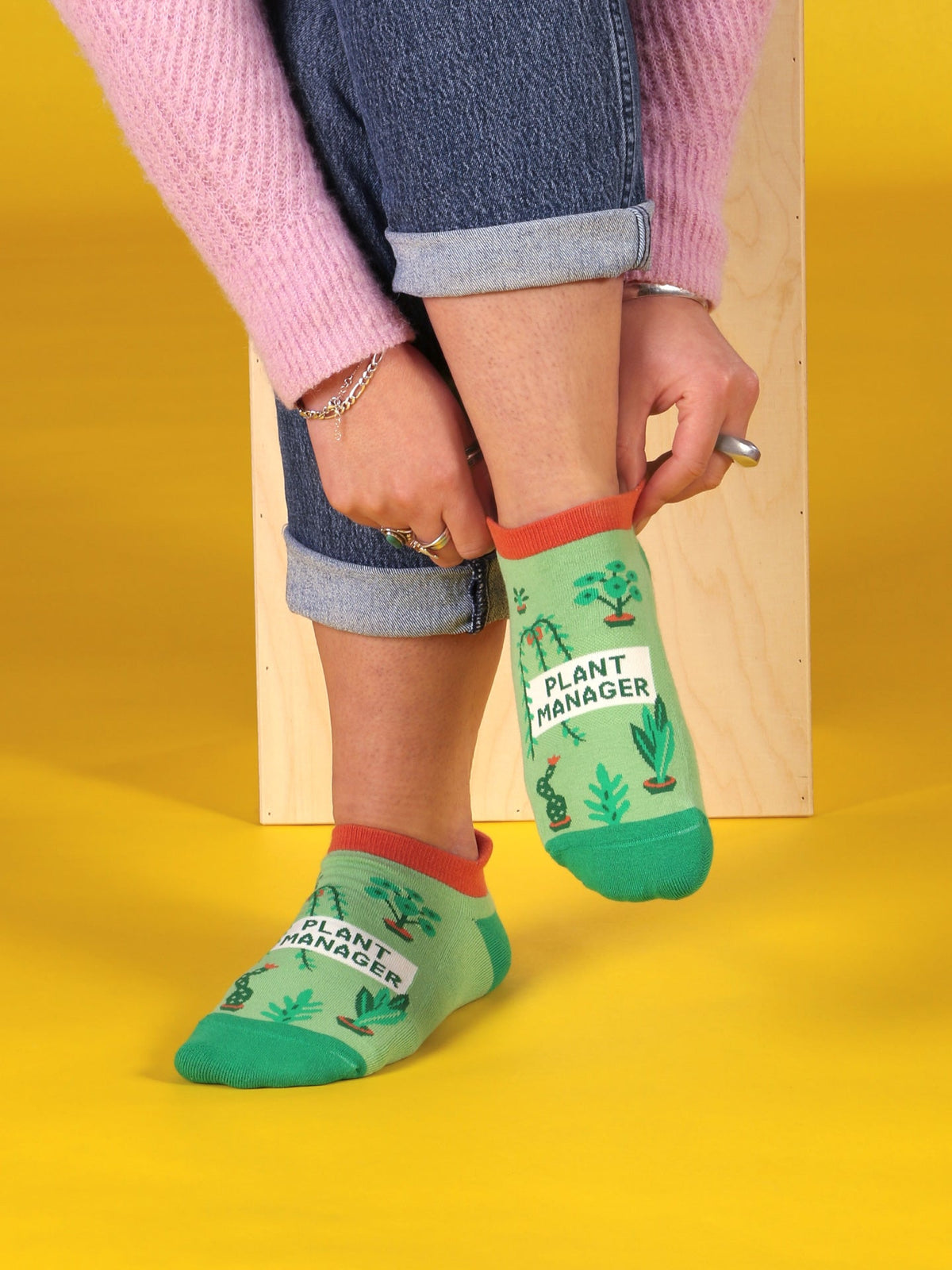 SW330X Plant Manager SneakerSocksL/XL - NEW! by Blue Q – image 3