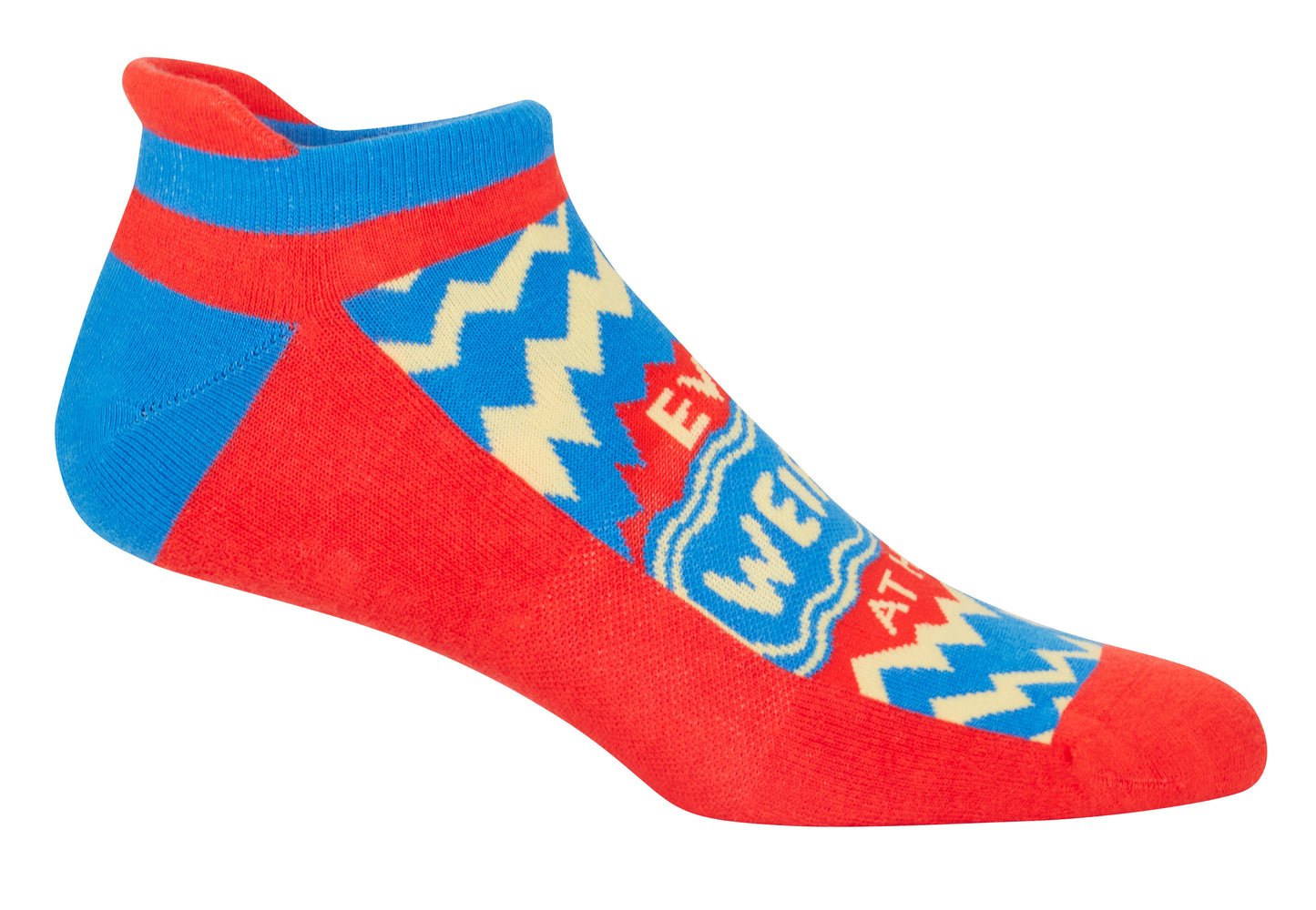 SW335X WeirderAtHome L/XL Sneaker Socks