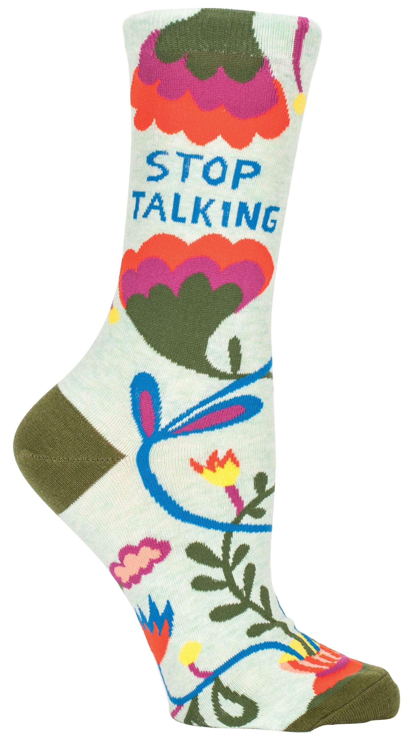 SW467 Stop Talking Women's Socks