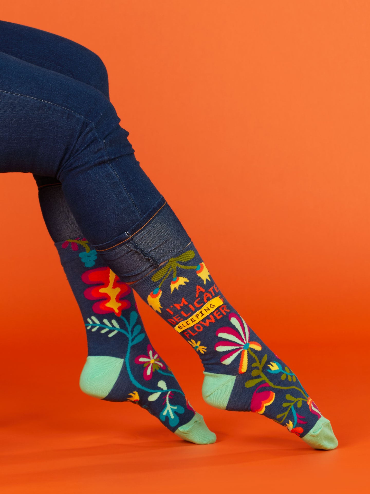 SW468 Delicate Fucking Flower Women's Socks