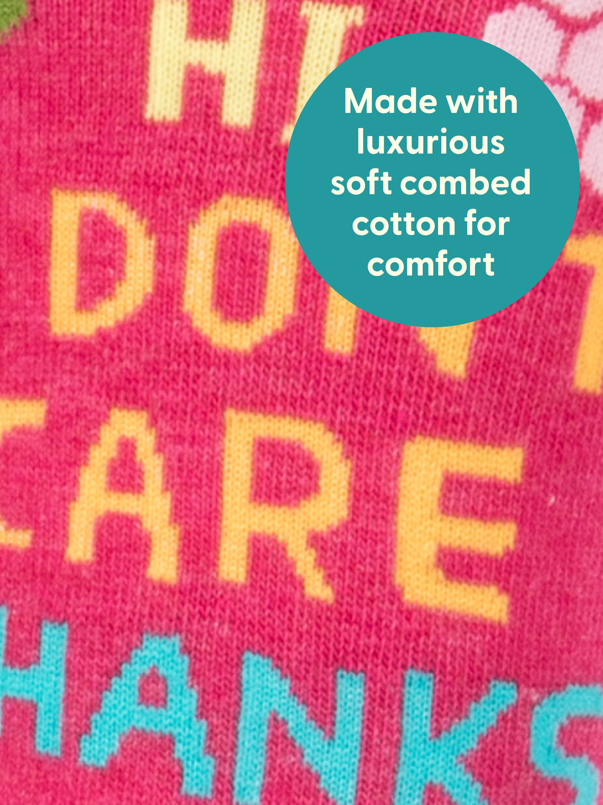 Hi. I Don't Care. Women's Socks by Blue Q – image 7