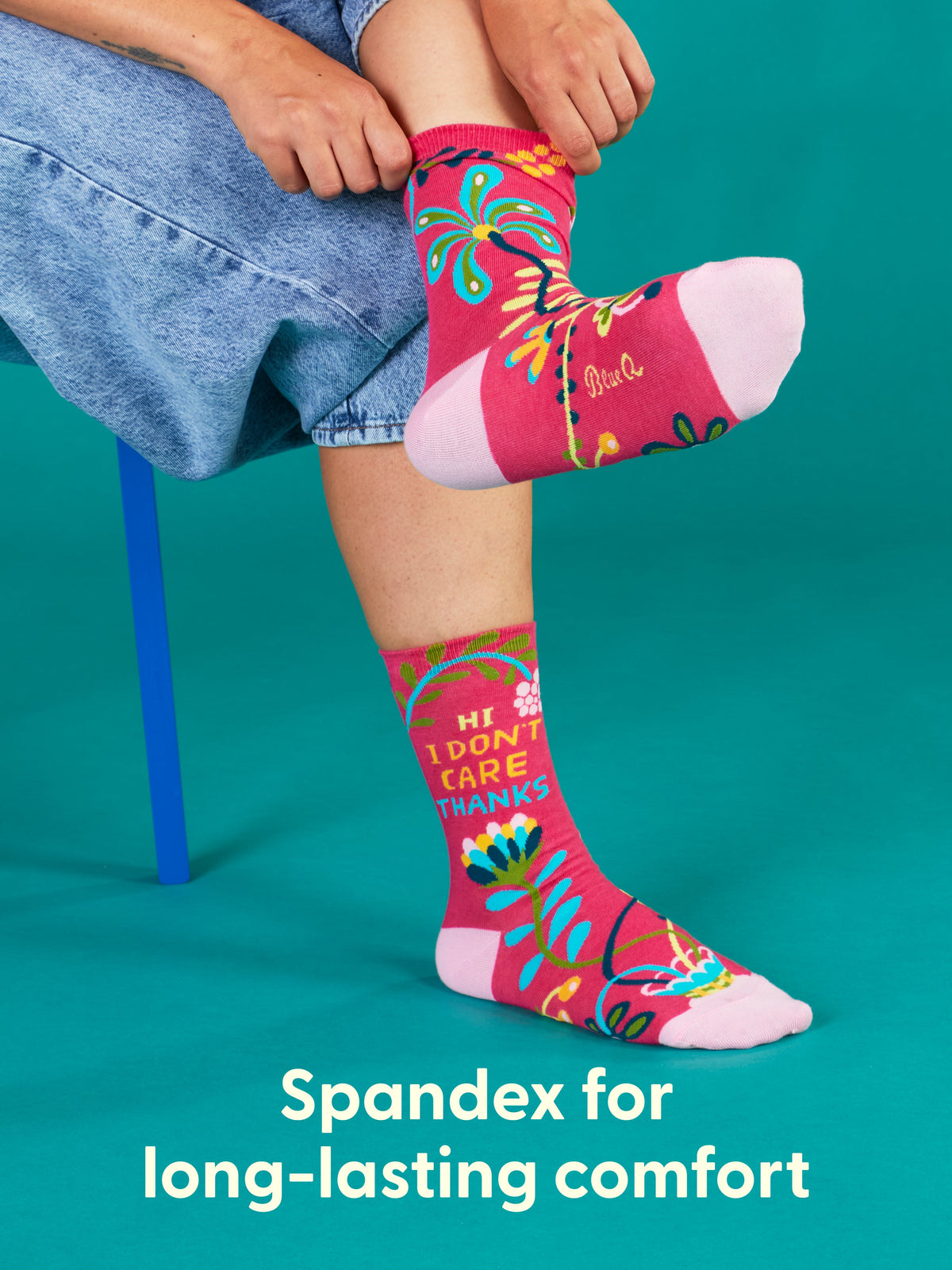 Hi. I Don't Care. Women's Socks by Blue Q – image 10