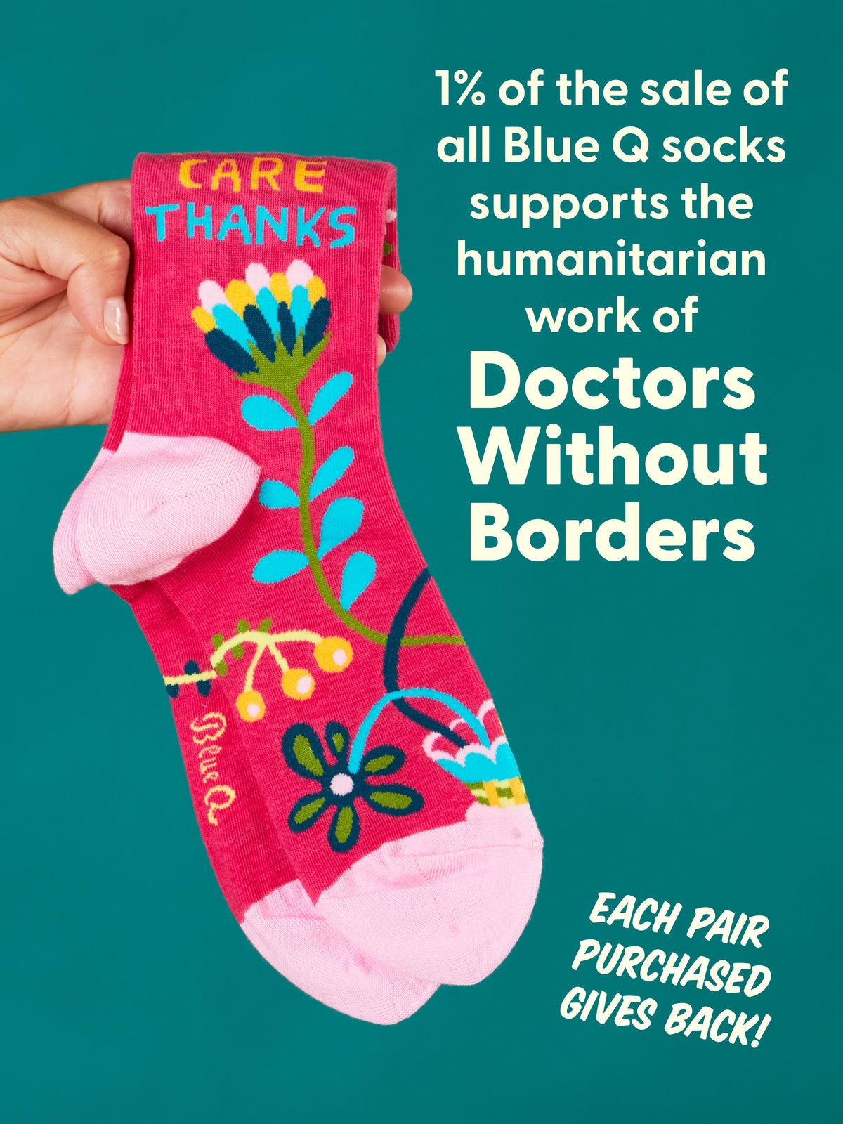 Hi. I Don't Care. Women's Socks by Blue Q – image 11