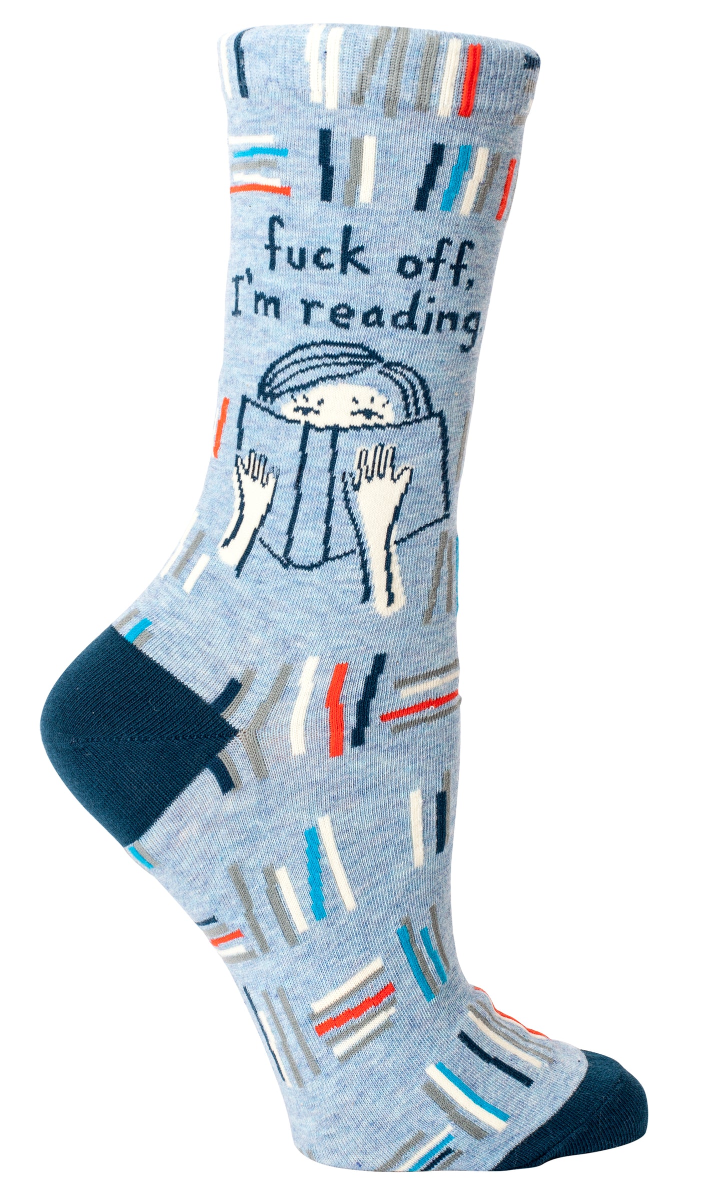 SW485 Fuck Off, I'm Reading Women's Socks