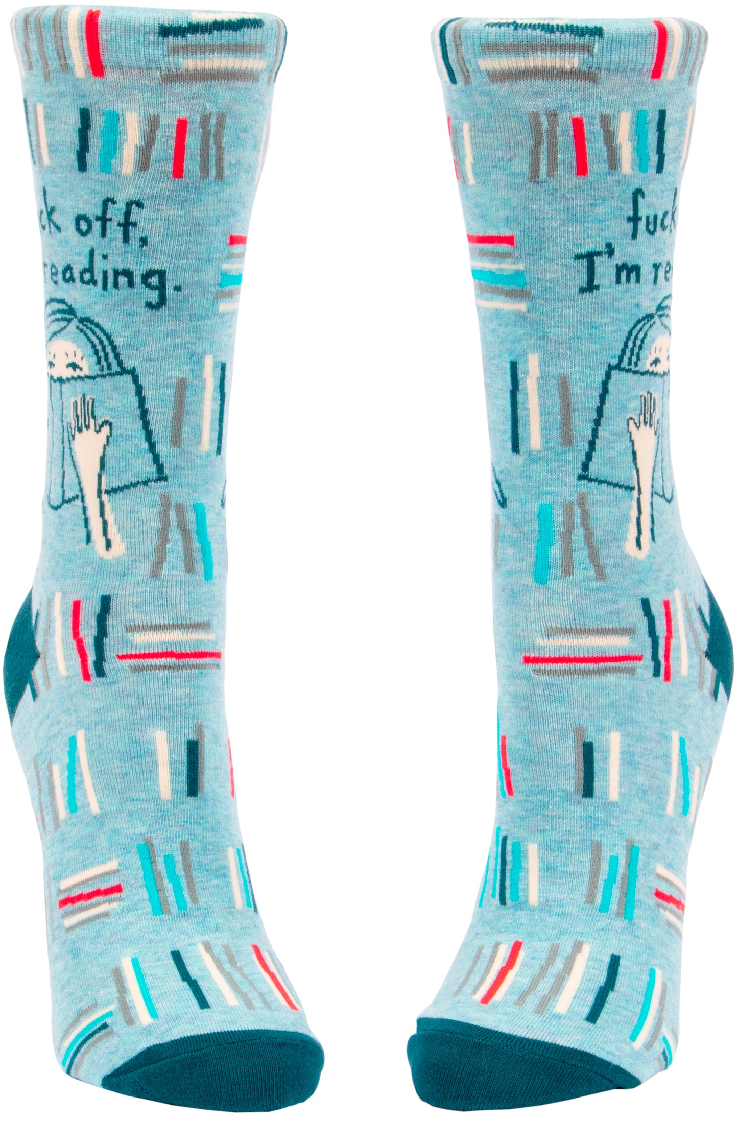 SW485 Fuck Off, I'm Reading Women's Socks