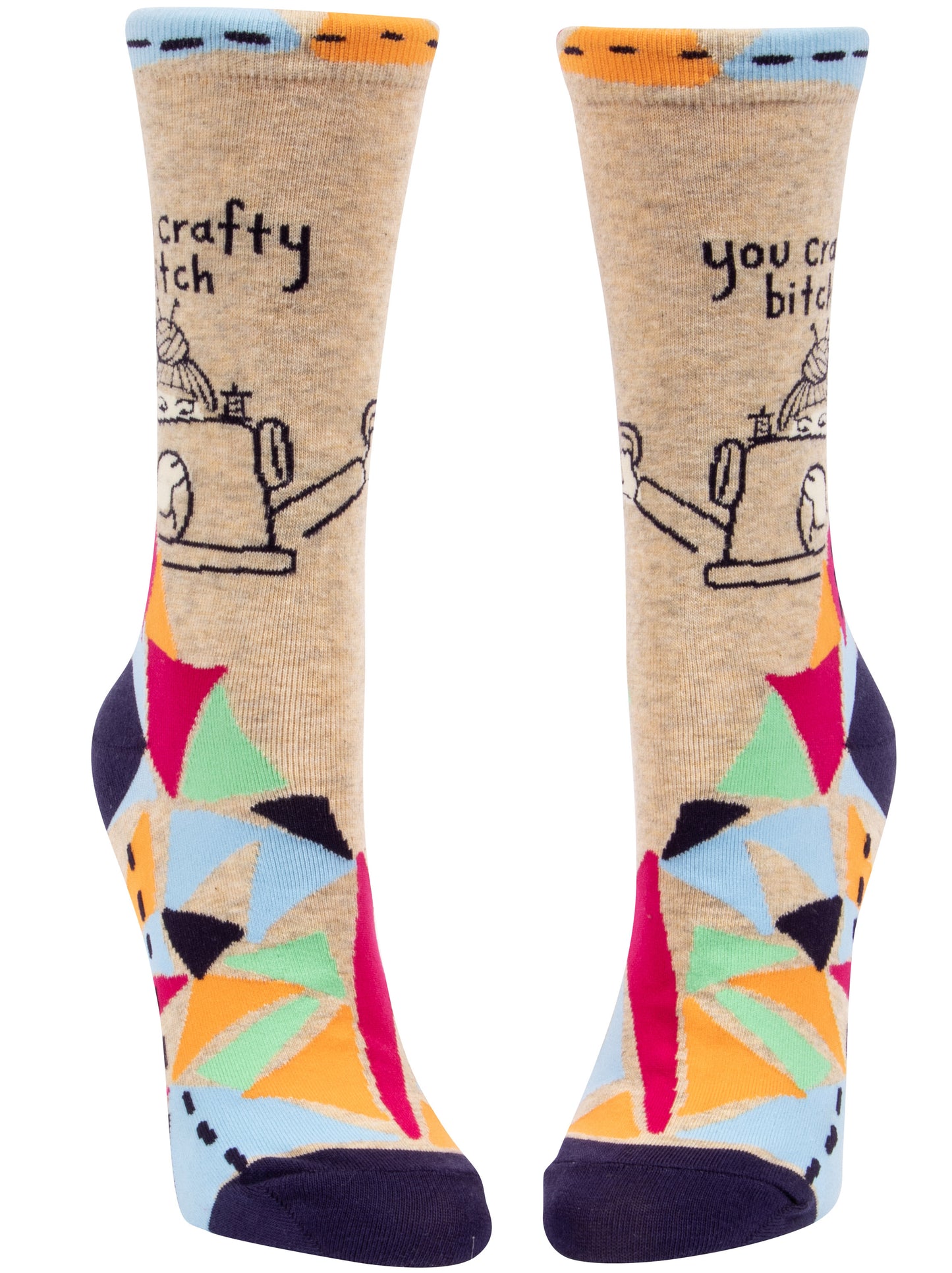 SW486 You Crafty Bitch Women's Socks