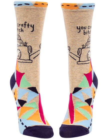 SW486 You Crafty Bitch Women's Socks
