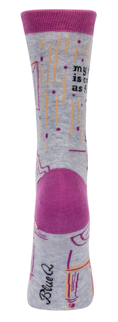 SW501 My Dog Is Cool As Fuck Women's Socks