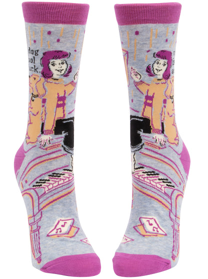 SW501 My Dog Is Cool As Fuck Women's Socks