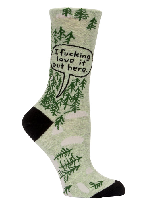 SW502 Fucking Love It-Woods Women's Socks