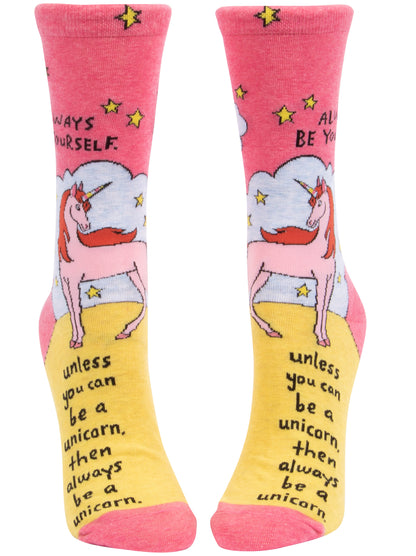 SW503 Always Be A Unicorn Women's Socks