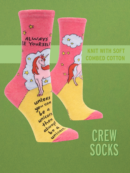 SW503 Always Be A Unicorn Women's Socks