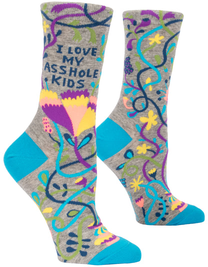 SW508 Love My Asshole Kids Women's Socks