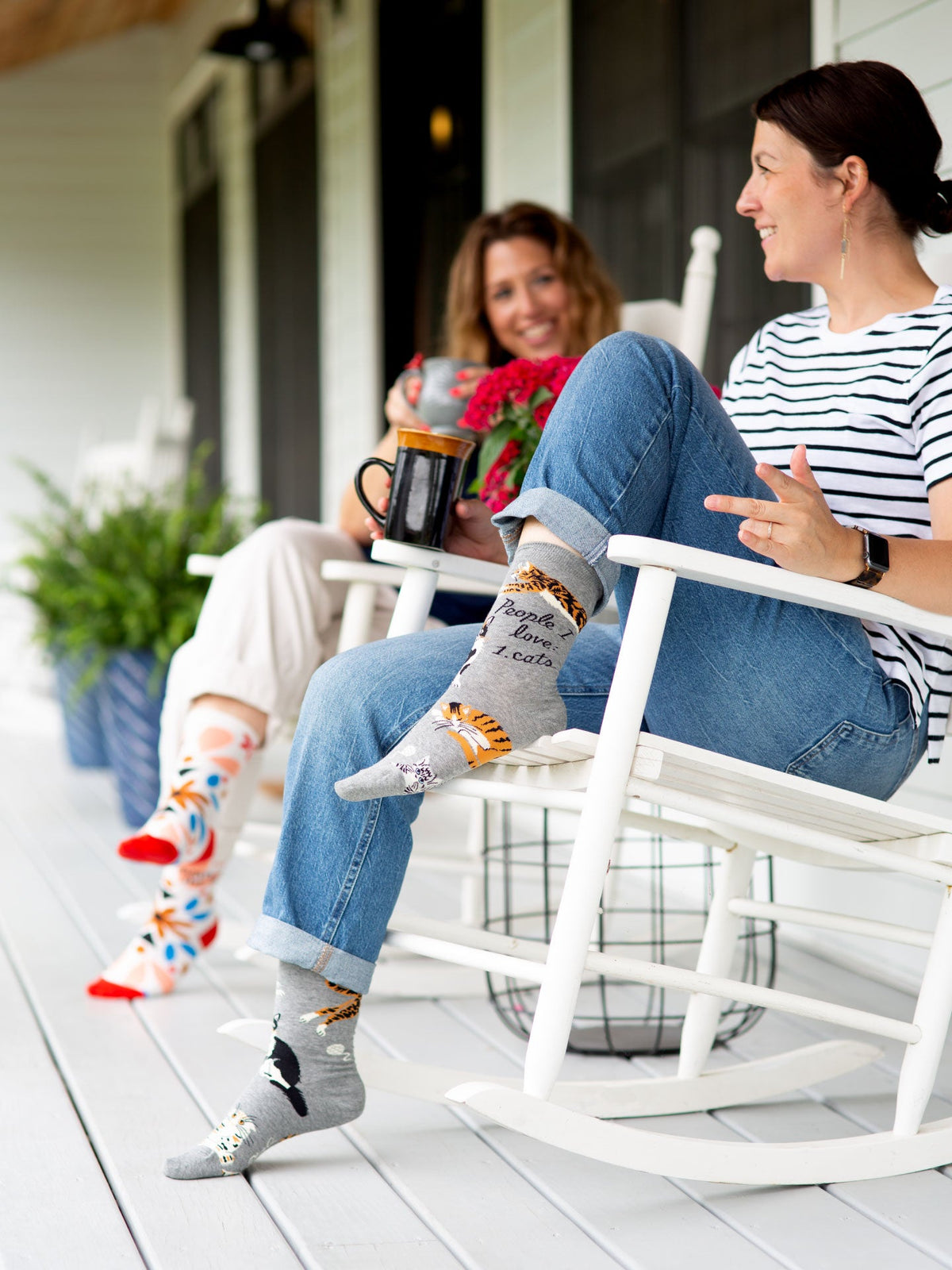 People I Love: Cats Women's Socks by Blue Q – image 7