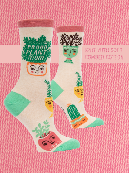 SW517 Proud Plant Mom Women's Socks
