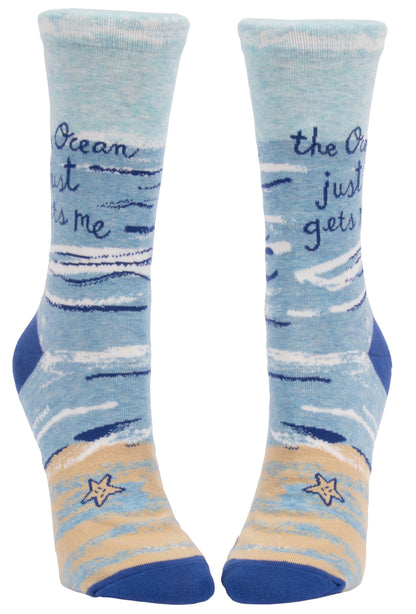 SW519 Ocean Gets Me Women's Socks