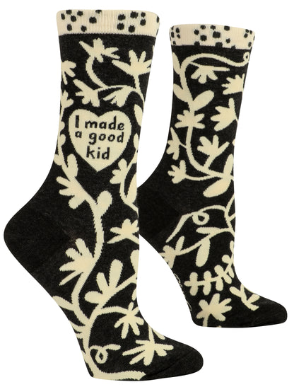 SW532 I Made A Good Kid Women's Socks