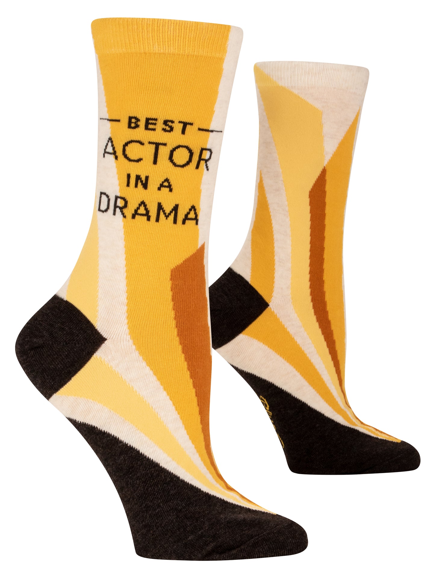 SW558 Best Actor In Drama Crew Socks- new!