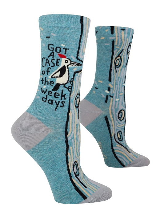 SW572 Case Of The Weekdays Crew Socks