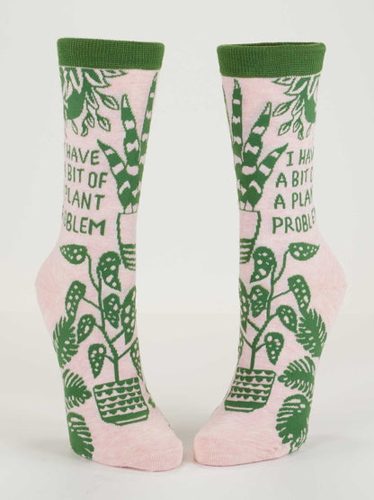 SW575 I Have A Bit Of A Plant Problem Crew Socks