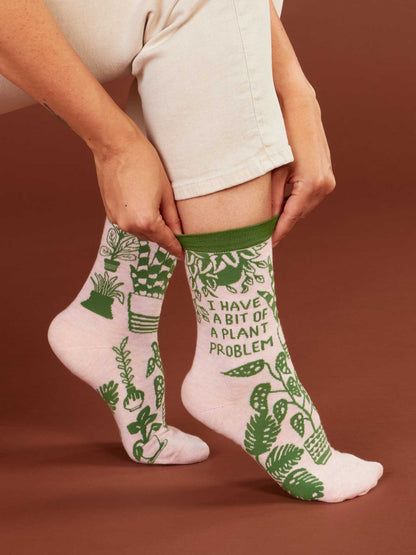 SW575 I Have A Bit Of A Plant Problem Crew Socks