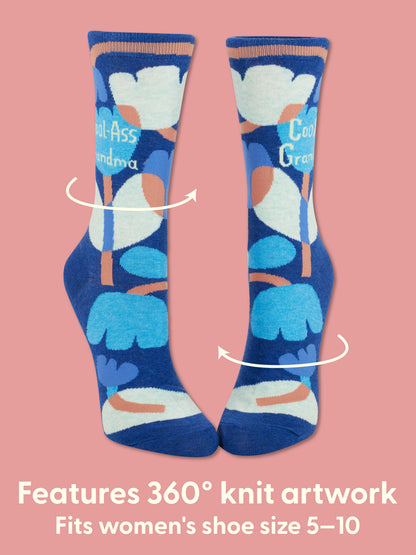 Cool-Ass Grandma Crew Socks by Blue Q – image 5