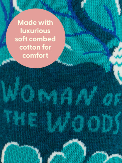 Woman Of The Woods Crew Socks by Blue Q – image 4