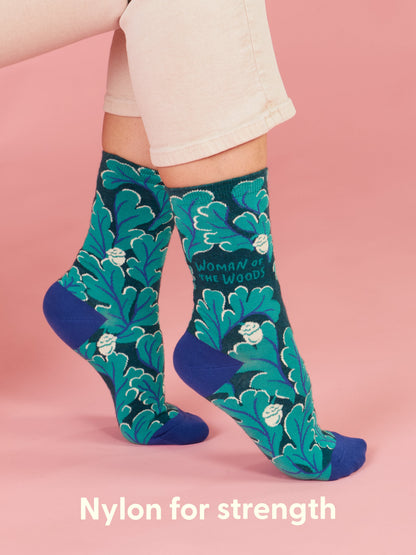Woman Of The Woods Crew Socks by Blue Q – image 6