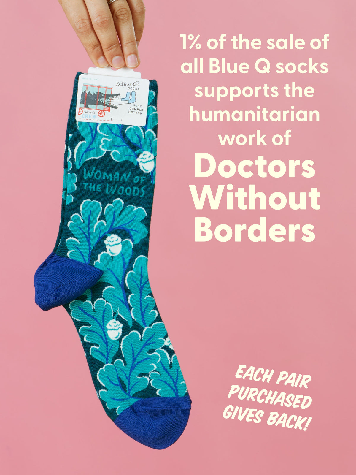 Woman Of The Woods Crew Socks by Blue Q – image 8