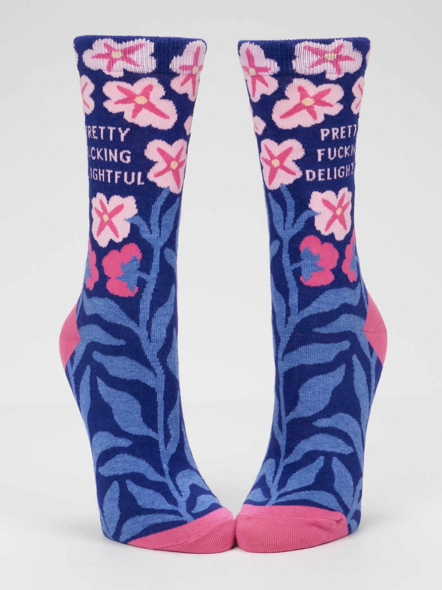 Pretty Fucking Delightful Women's Crew Socks by Blue Q – image 2