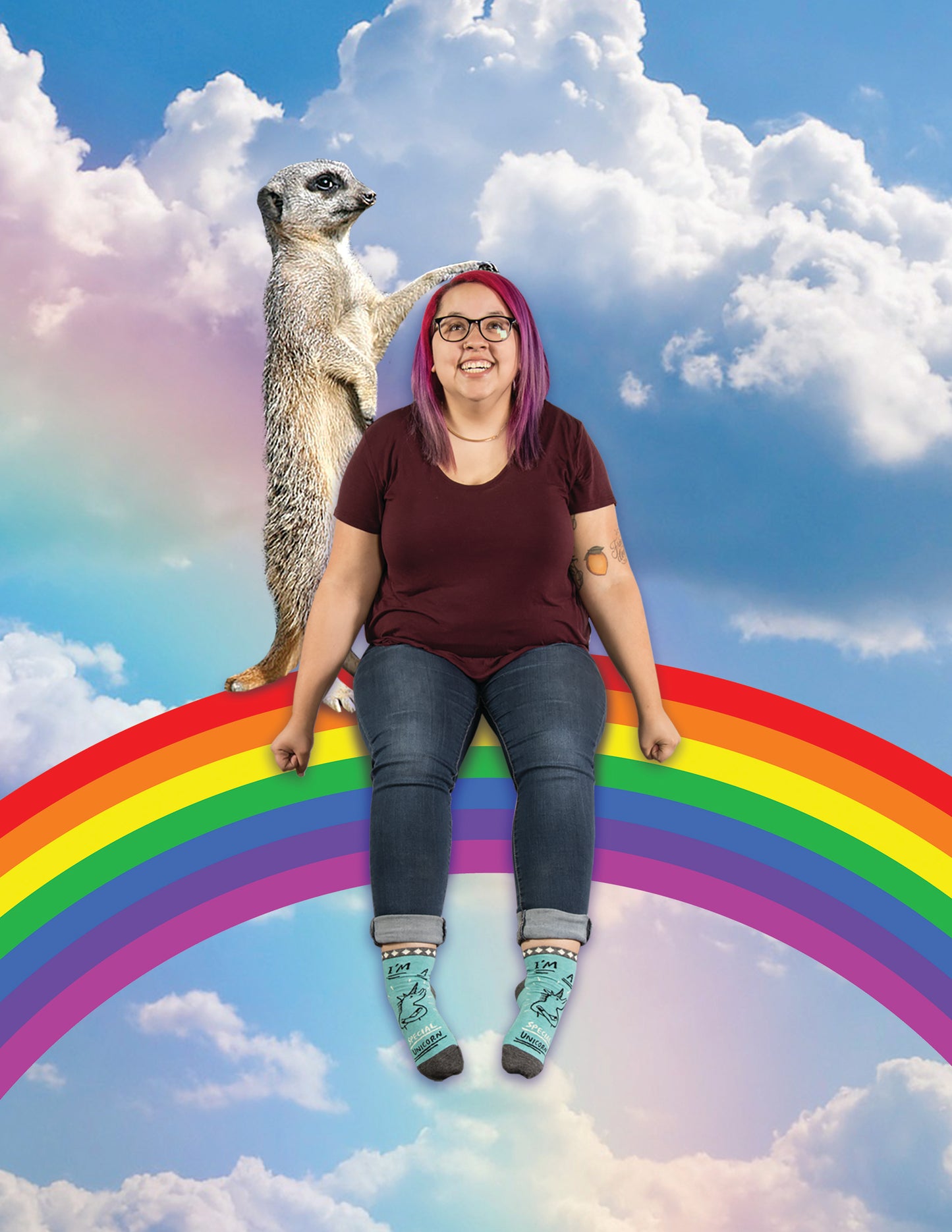 SW625 Special Unicorn Ankle Socks
